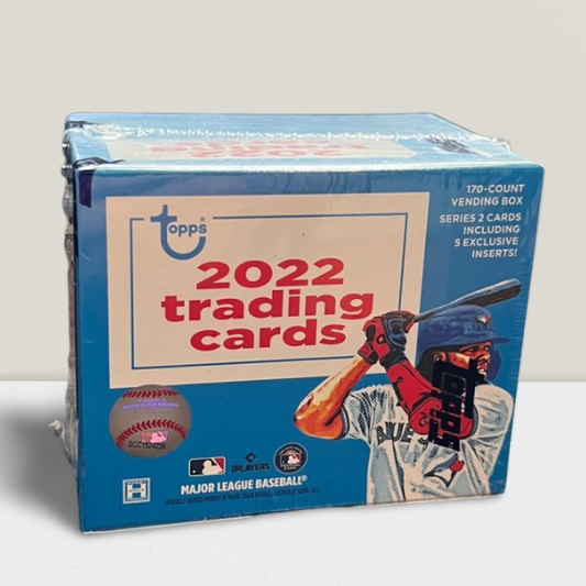 2022 Topps Series 2 Baseball Vending Hobby Box - 170 Cards + 5 Exclusives Image 1