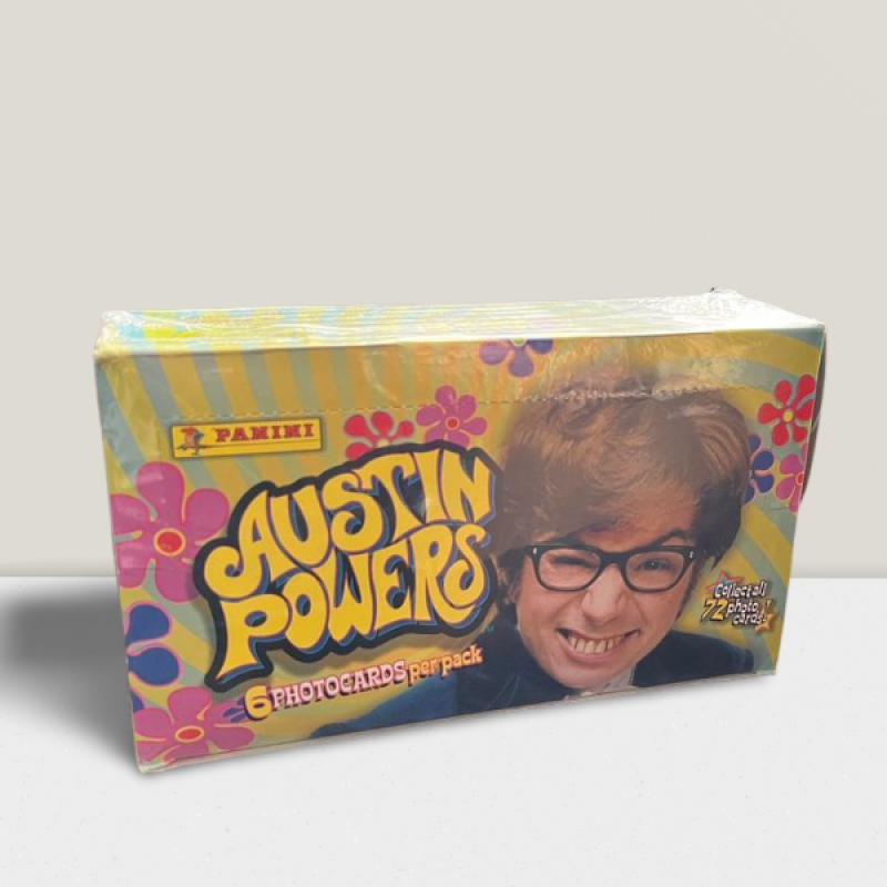 1999 Panini Austin Powers Photocard Hobby Box - 36 Packs Per Box Image 1