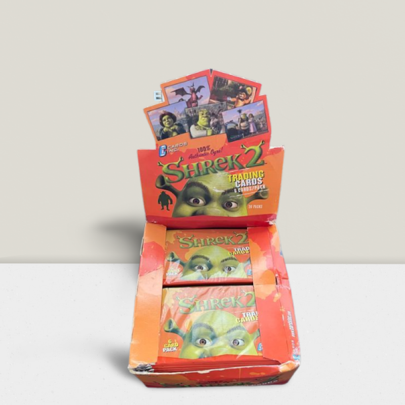 2004 Cards Inc. Shrek 2 UK Trading Card Hobby Box - 36 Packs Per Box Image 2