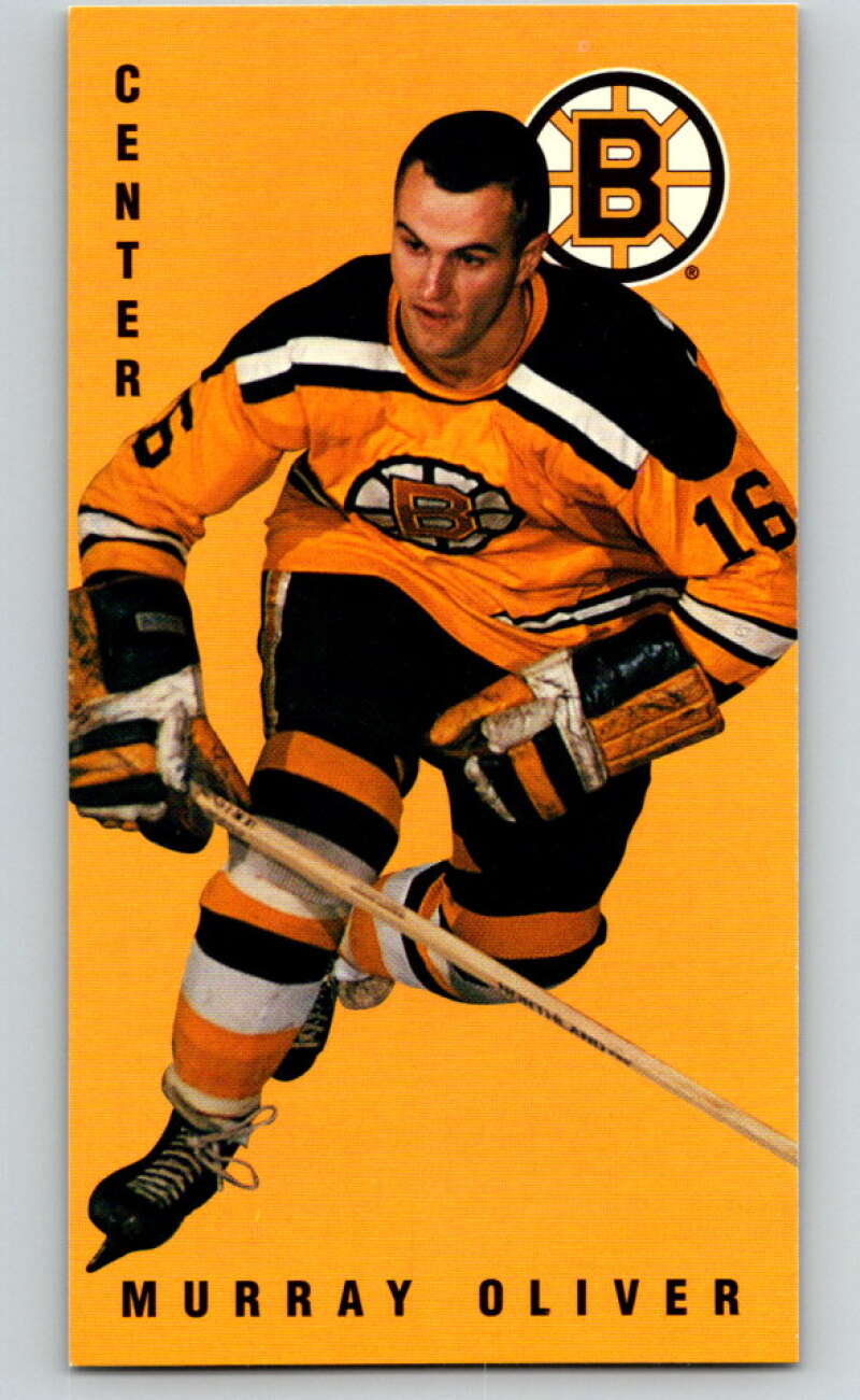1994-95 Parkhurst Tall Boys #2 Murray Oliver Boston Bruins V80817 Image 1