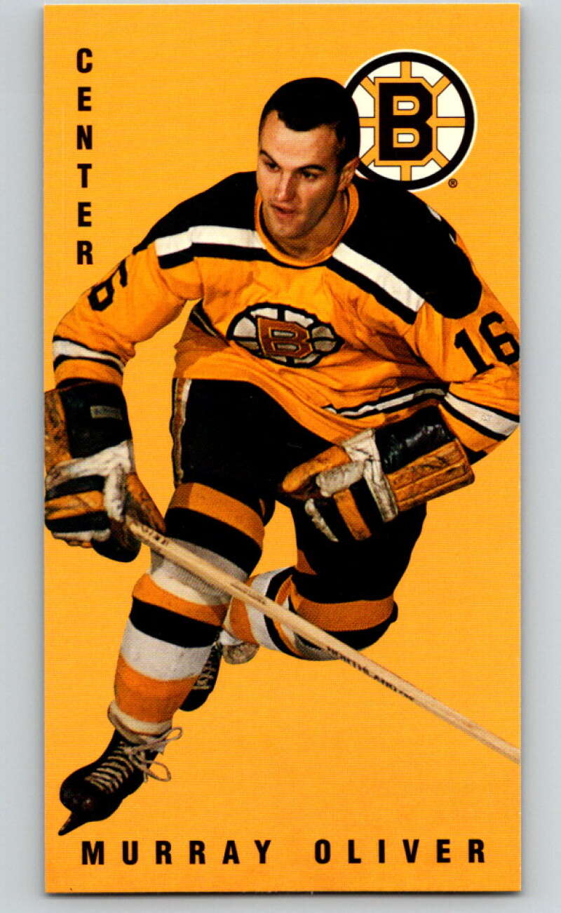 1994-95 Parkhurst Tall Boys #2 Murray Oliver Boston Bruins V80818 Image 1