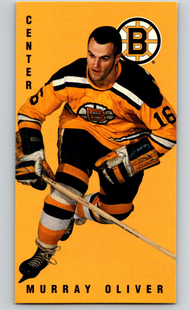 1994-95 Parkhurst Tall Boys #2 Murray Oliver Boston Bruins V80821 Image 1