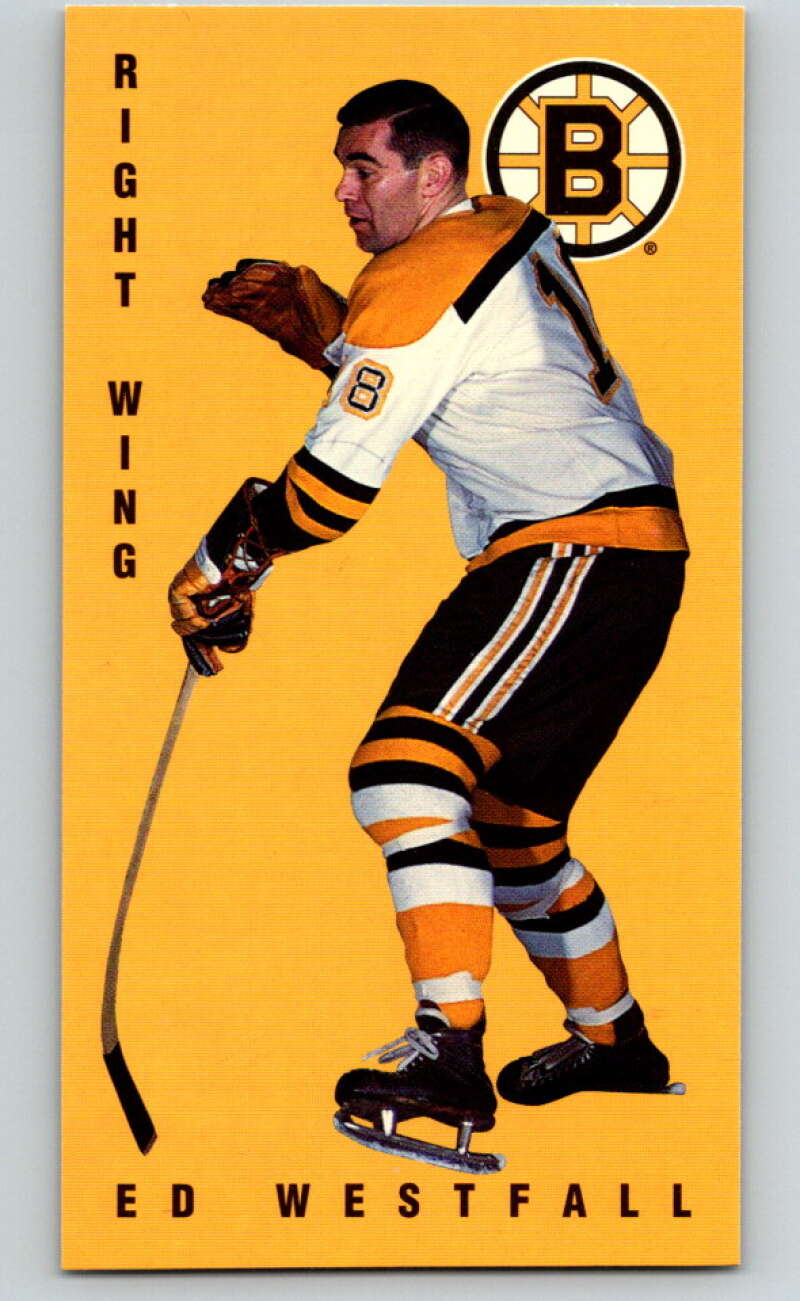 1994-95 Parkhurst Tall Boys #6 Ed Westfall Boston Bruins V80830 Image 1