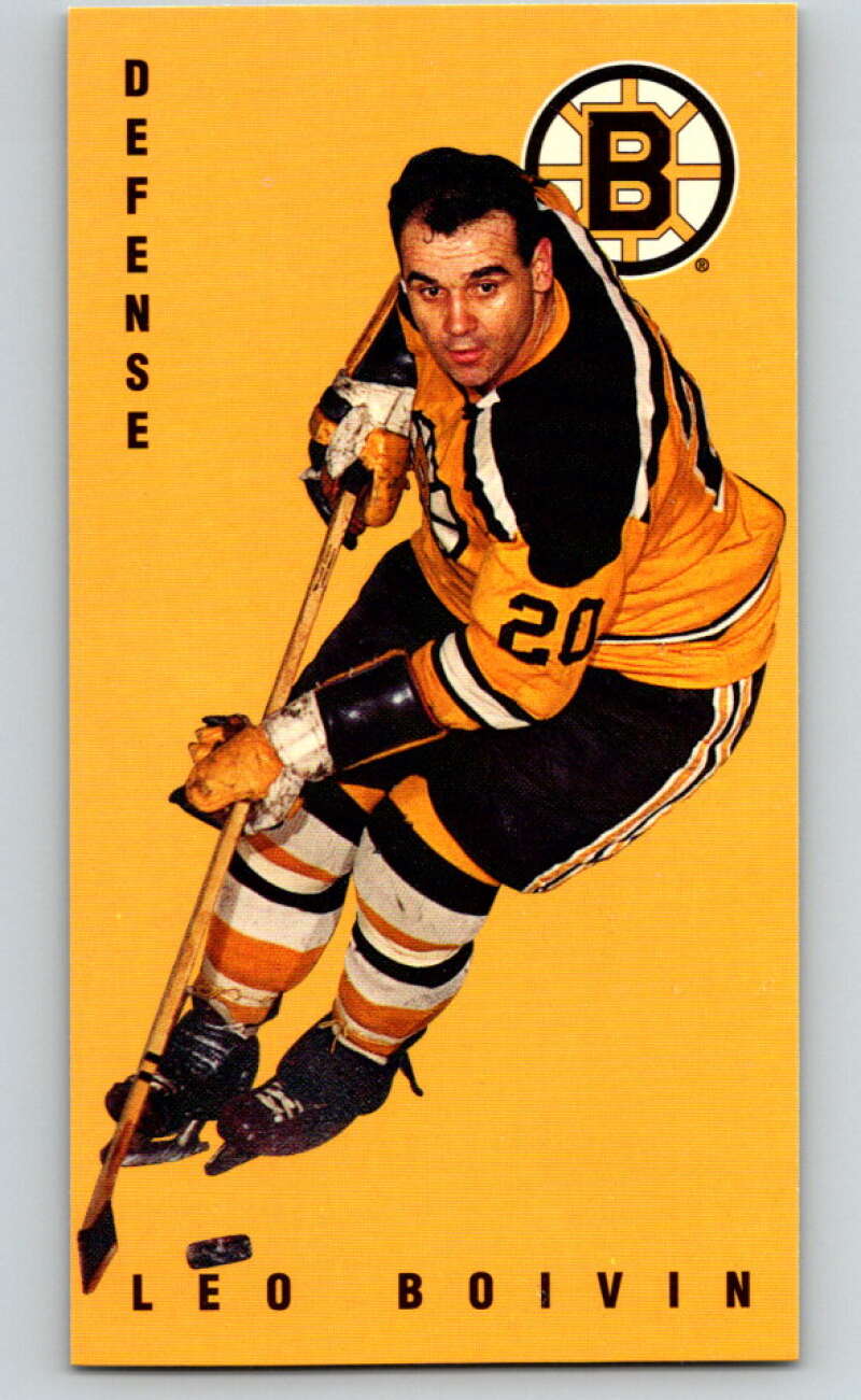 1994-95 Parkhurst Tall Boys #9 Leo Boivin Boston Bruins V80840 Image 1