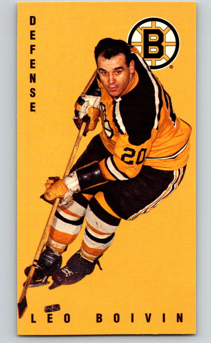 1994-95 Parkhurst Tall Boys #9 Leo Boivin Boston Bruins V80841 Image 1