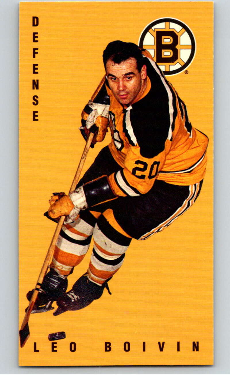 1994-95 Parkhurst Tall Boys #9 Leo Boivin Boston Bruins V80842 Image 1