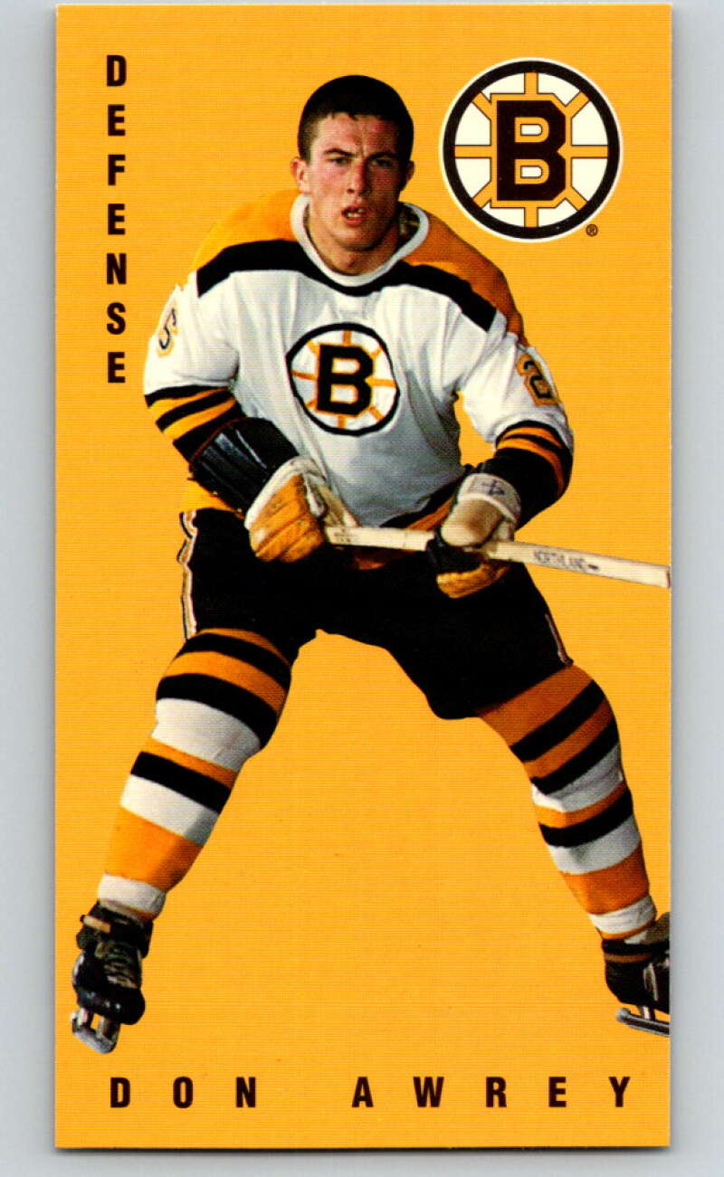 1994-95 Parkhurst Tall Boys #19 Don Awrey Boston Bruins V80866 Image 1