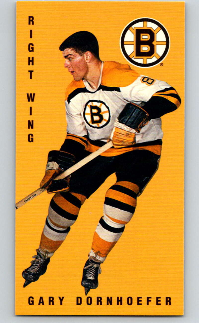 1994-95 Parkhurst Tall Boys #20 Gary Dornhoefer Boston Bruins V80868 Image 1