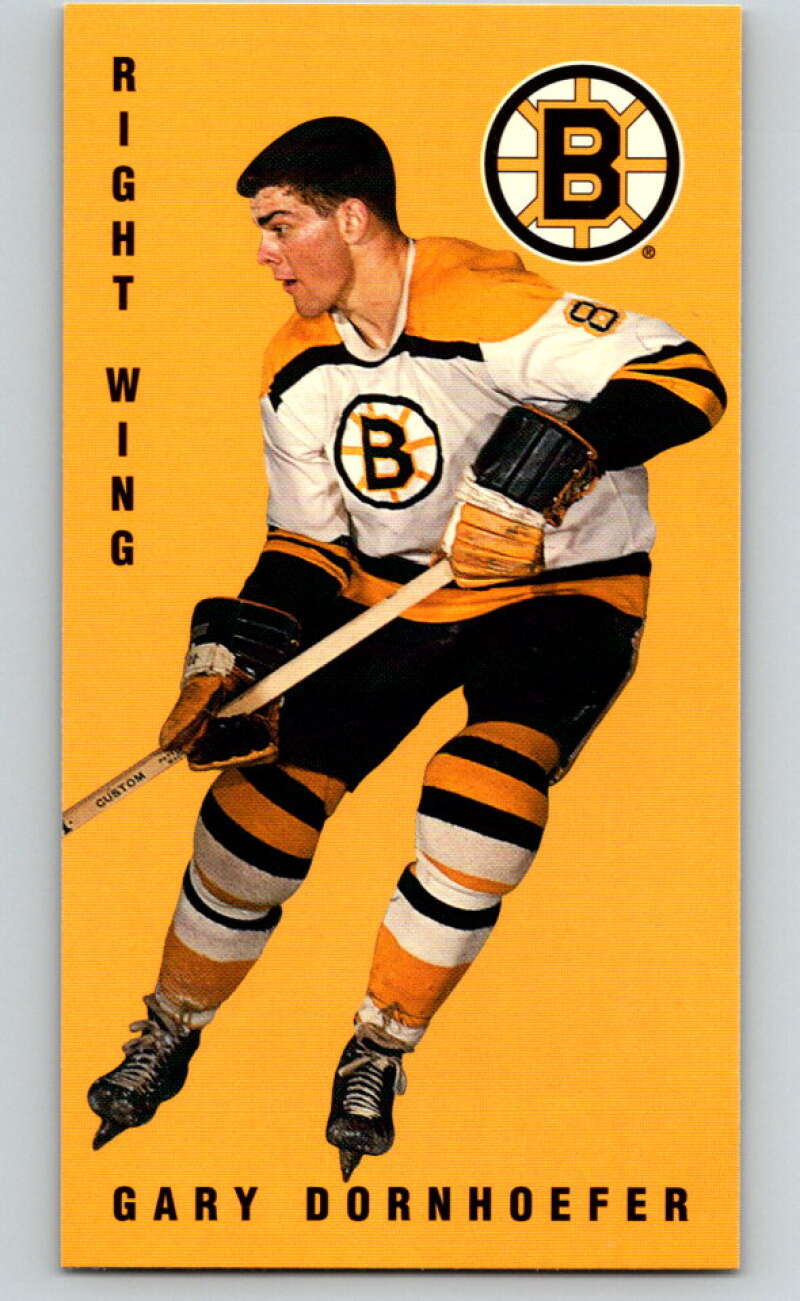 1994-95 Parkhurst Tall Boys #20 Gary Dornhoefer Boston Bruins V80869 Image 1