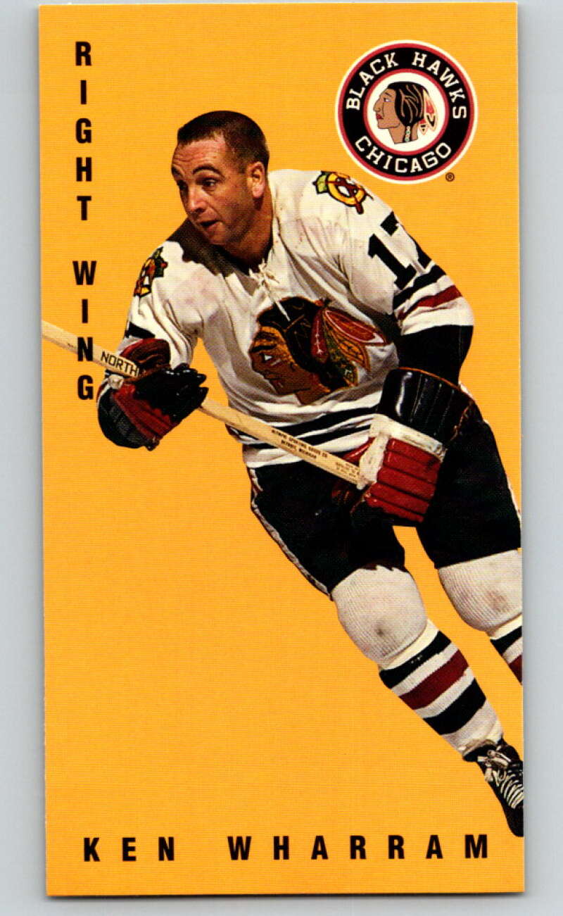 1994-95 Parkhurst Tall Boys #23 Ken Wharram Blackhawks V80876 Image 1