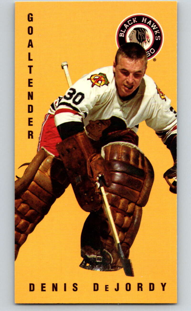 1994-95 Parkhurst Tall Boys #28 Denis DeJordy Blackhawks V80891 Image 1