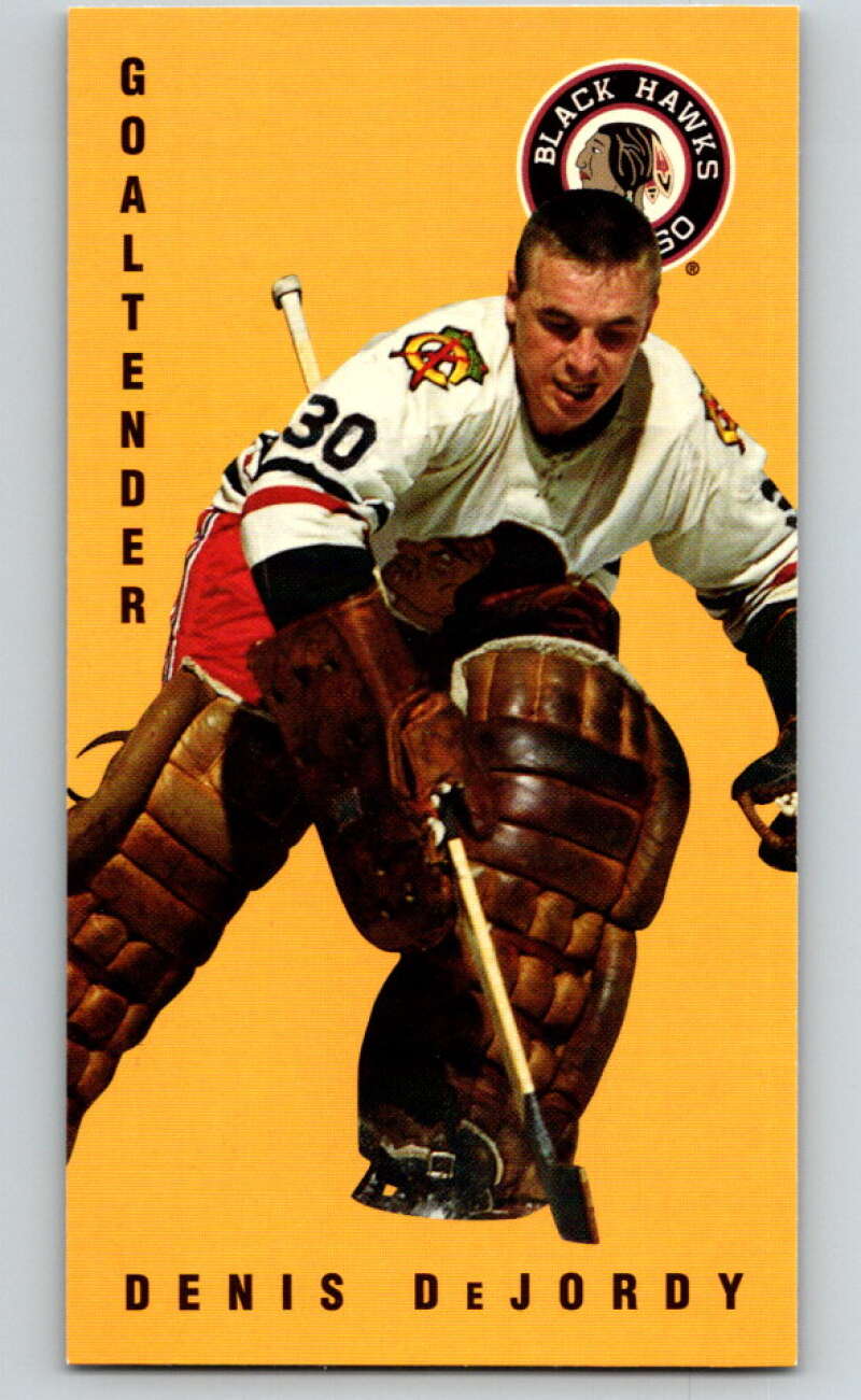 1994-95 Parkhurst Tall Boys #28 Denis DeJordy Blackhawks V80893 Image 1