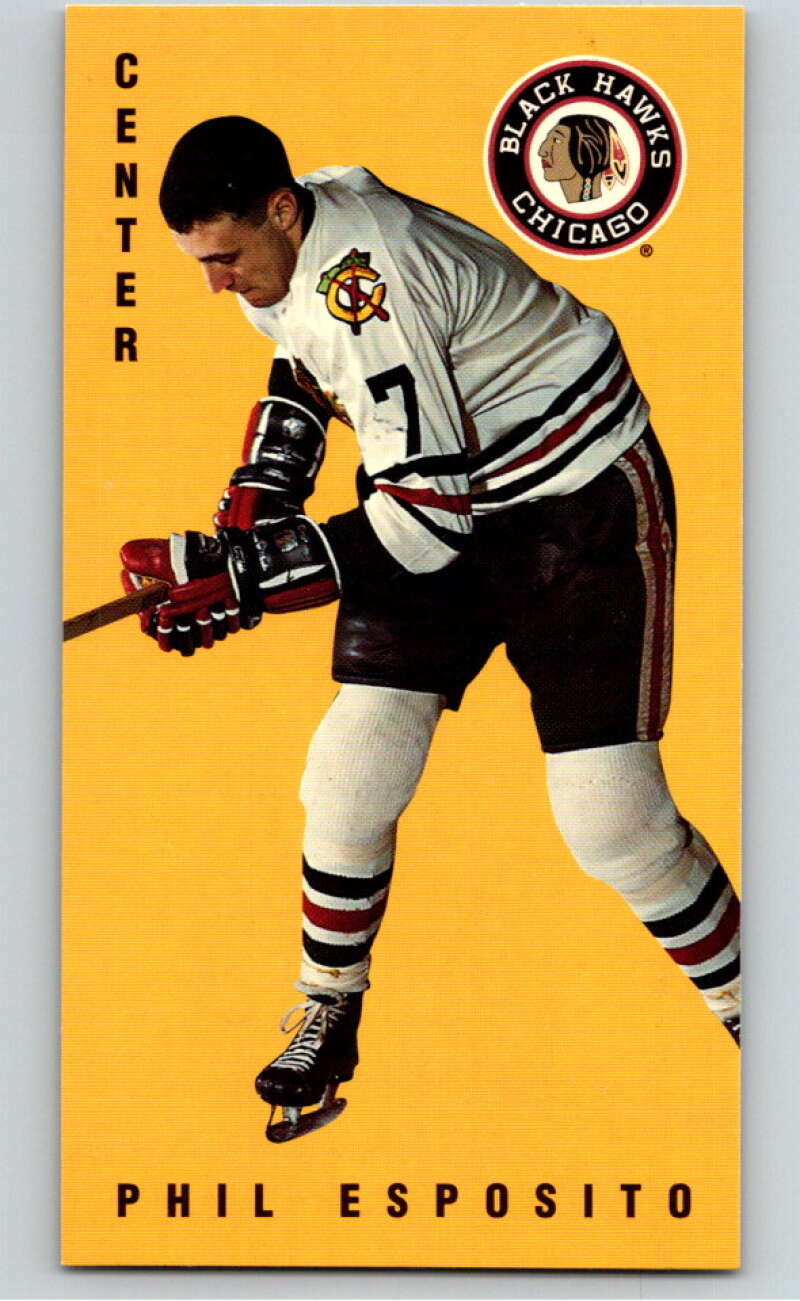 1994-95 Parkhurst Tall Boys #29 Phil Esposito Blackhawks V80896 Image 1