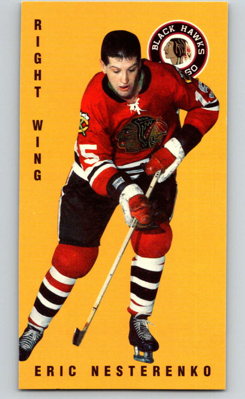 1994-95 Parkhurst Tall Boys #33 Eric Nesterenko Blackhawks V80905 Image 1