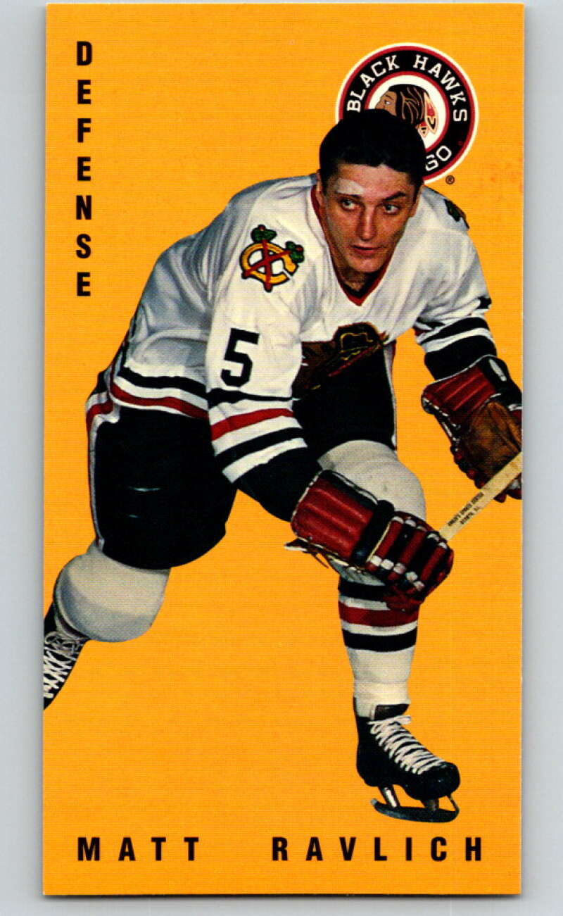 1994-95 Parkhurst Tall Boys #35 Matt Ravlich Blackhawks V80910 Image 1