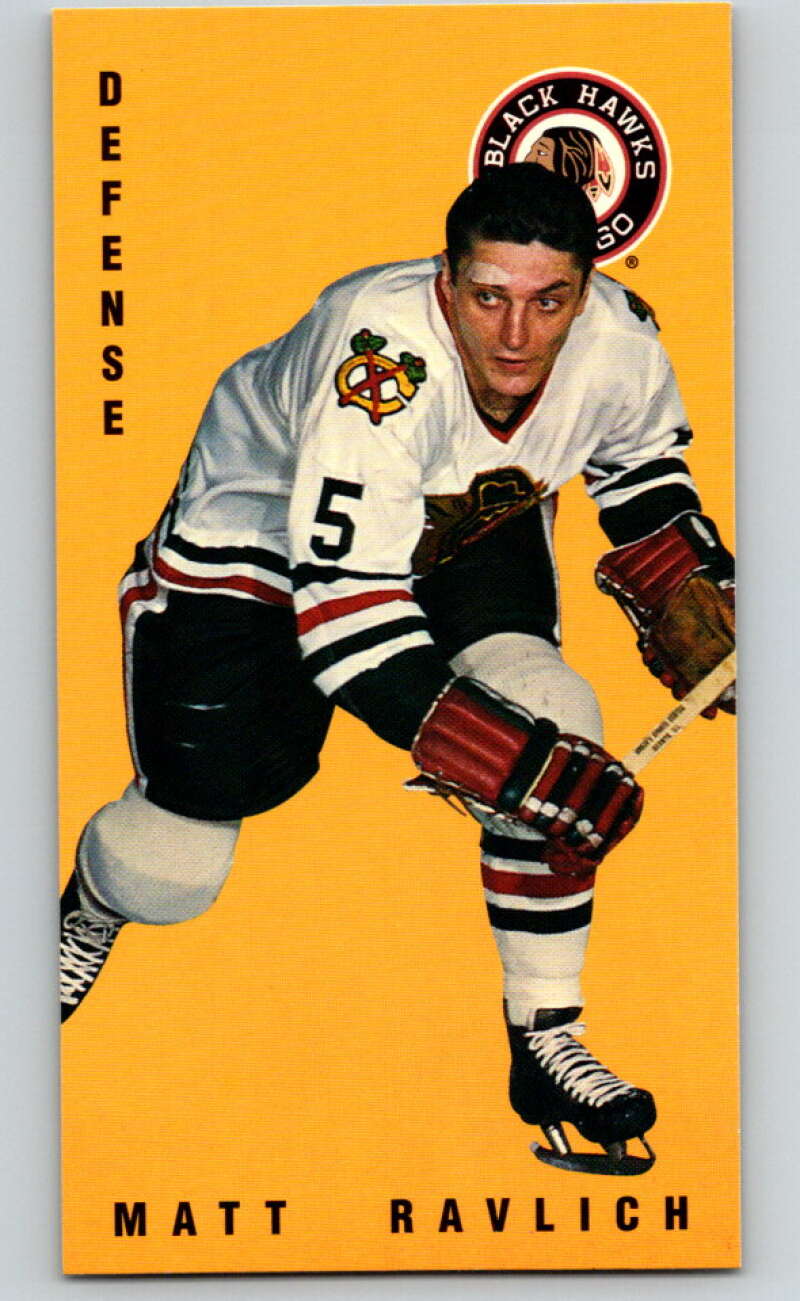 1994-95 Parkhurst Tall Boys #35 Matt Ravlich Blackhawks V80911 Image 1