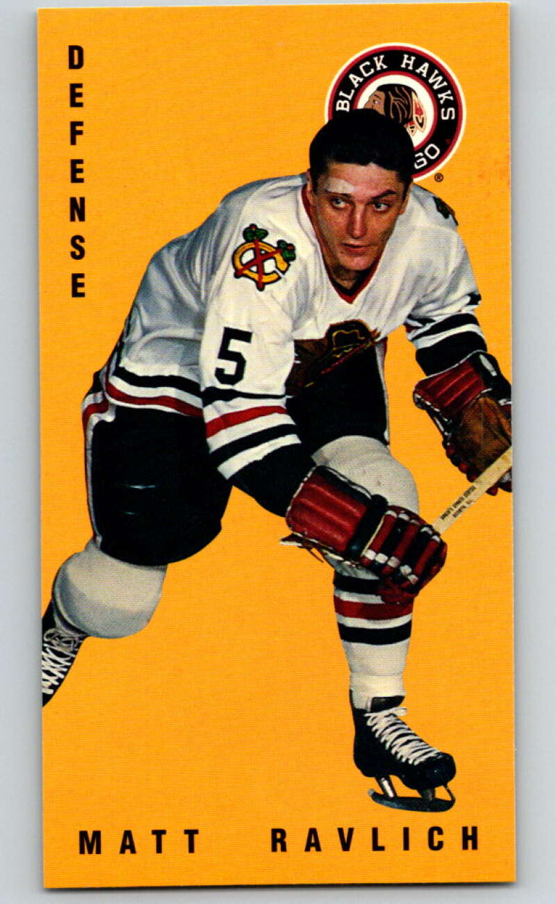 1994-95 Parkhurst Tall Boys #35 Matt Ravlich Blackhawks V80912 Image 1