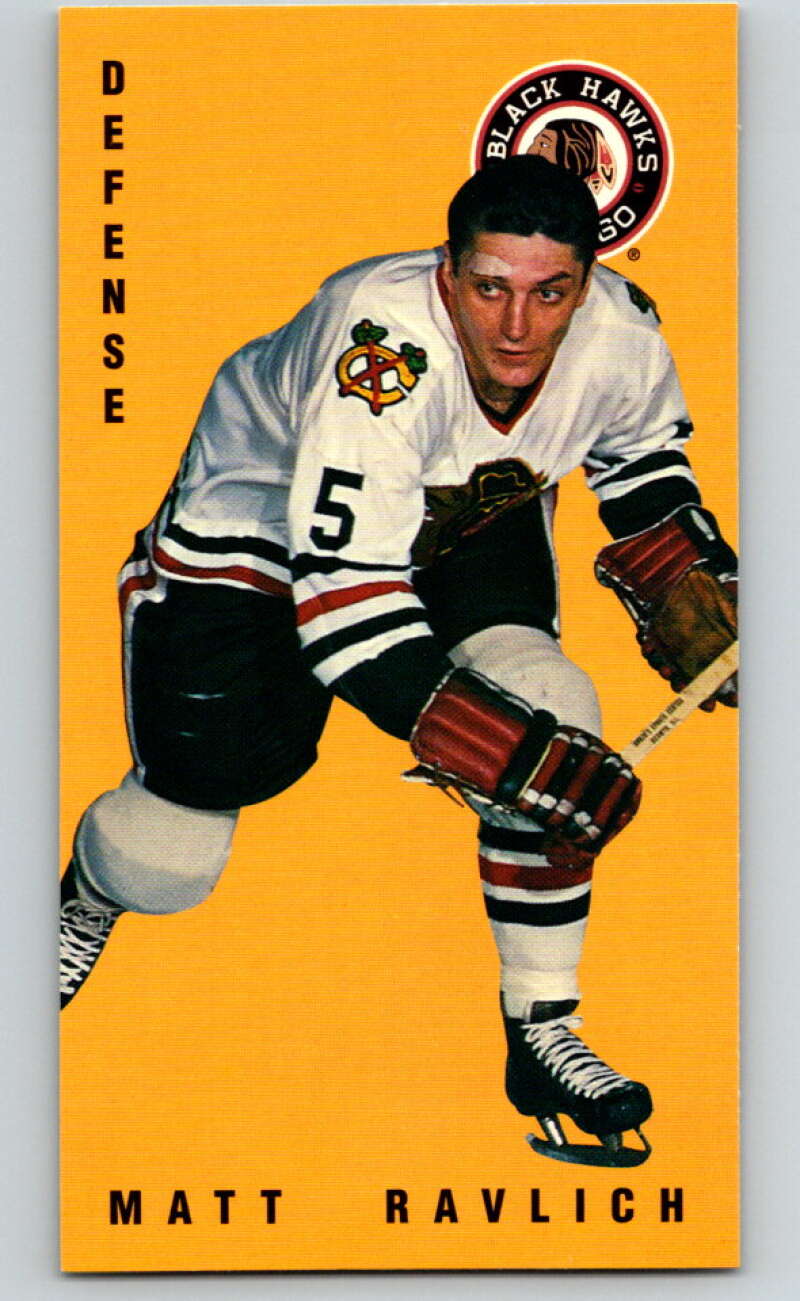 1994-95 Parkhurst Tall Boys #35 Matt Ravlich Blackhawks V80913 Image 1