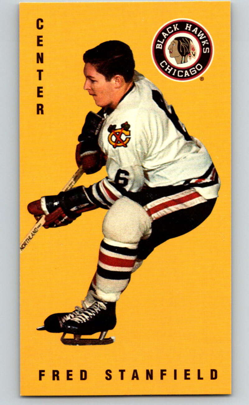 1994-95 Parkhurst Tall Boys #37 Fred Stanfield Blackhawks V80918 Image 1