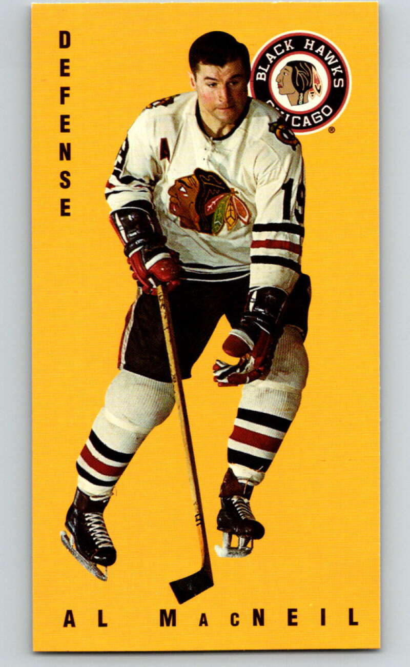1994-95 Parkhurst Tall Boys #40 Al MacNeil Blackhawks V80924 Image 1