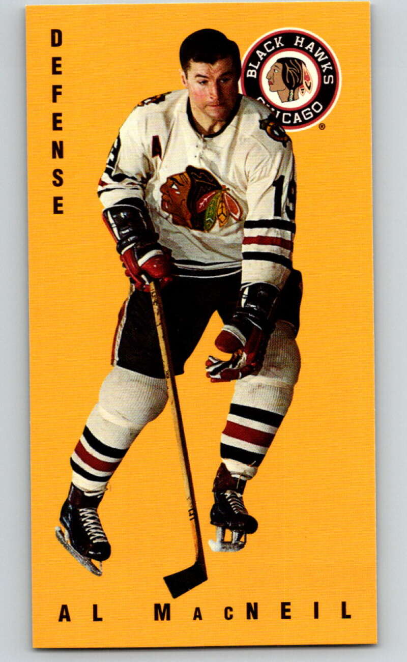 1994-95 Parkhurst Tall Boys #40 Al MacNeil Blackhawks V80925 Image 1