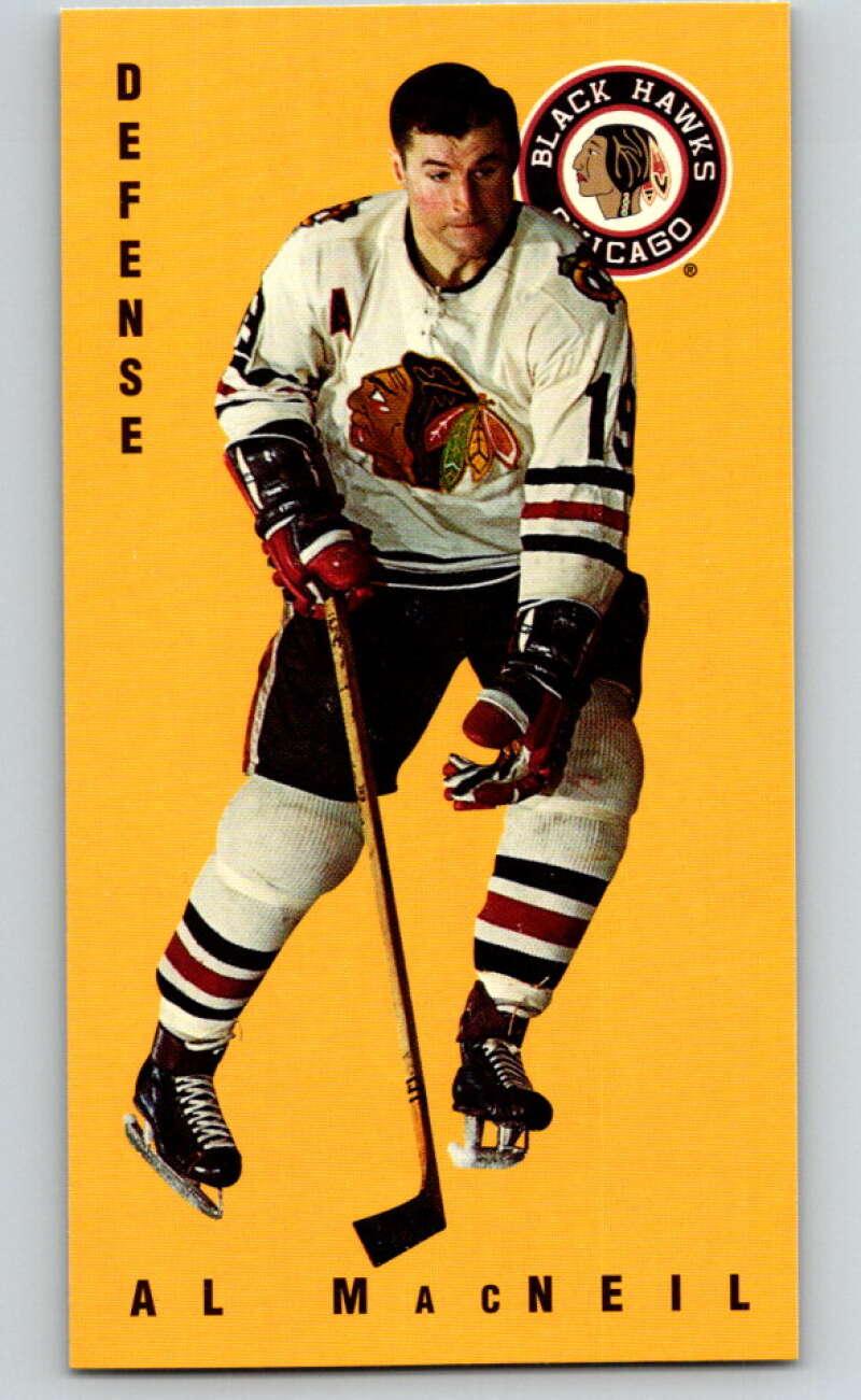 1994-95 Parkhurst Tall Boys #40 Al MacNeil Blackhawks V80926 Image 1