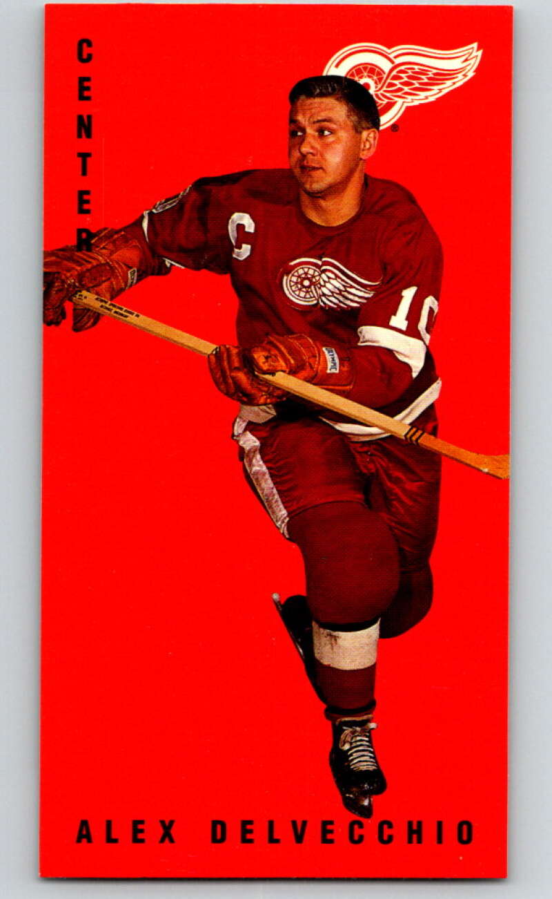 1994-95 Parkhurst Tall Boys #56 Alex Delvecchio Red Wings V80960 Image 1