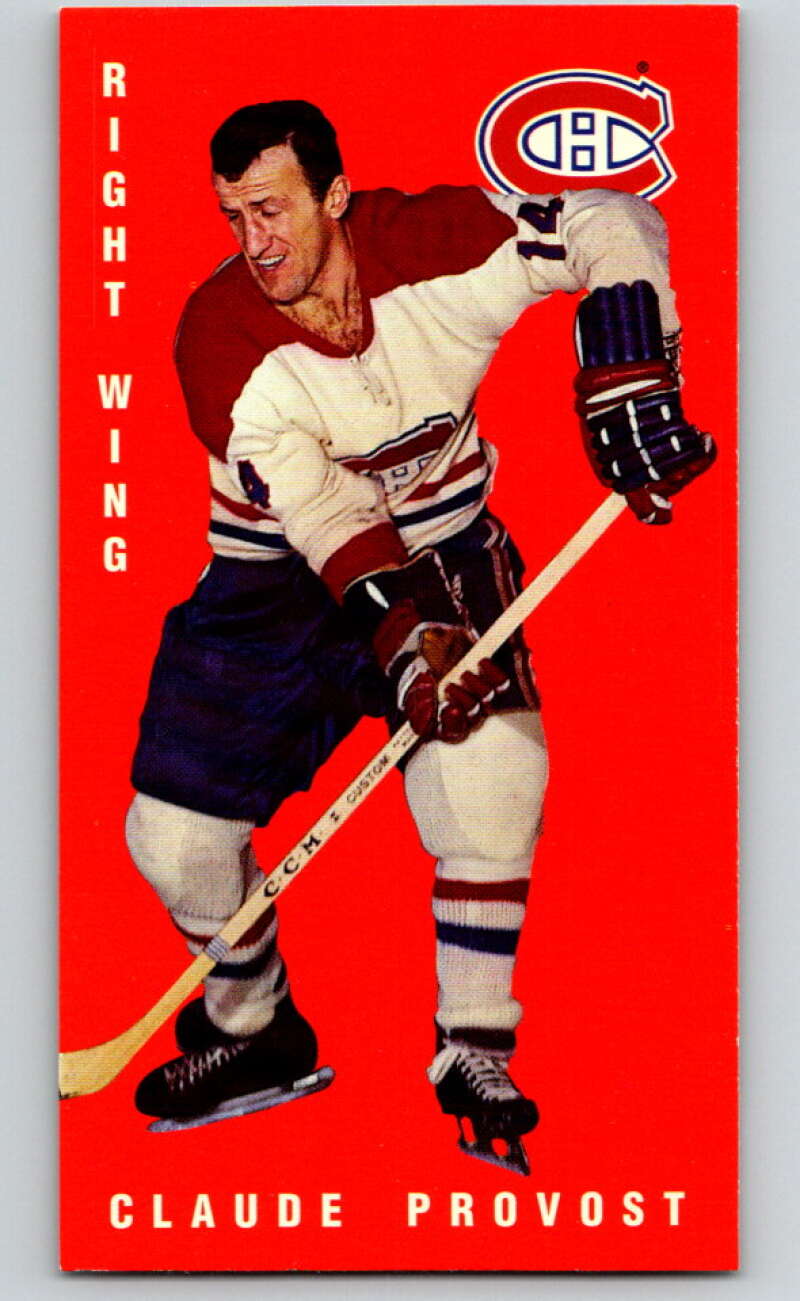 1994-95 Parkhurst Tall Boys #70 Claude Provost Canadiens V81001 Image 1