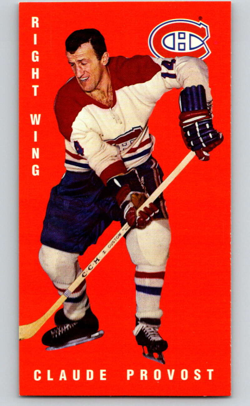 1994-95 Parkhurst Tall Boys #70 Claude Provost Canadiens V81002 Image 1