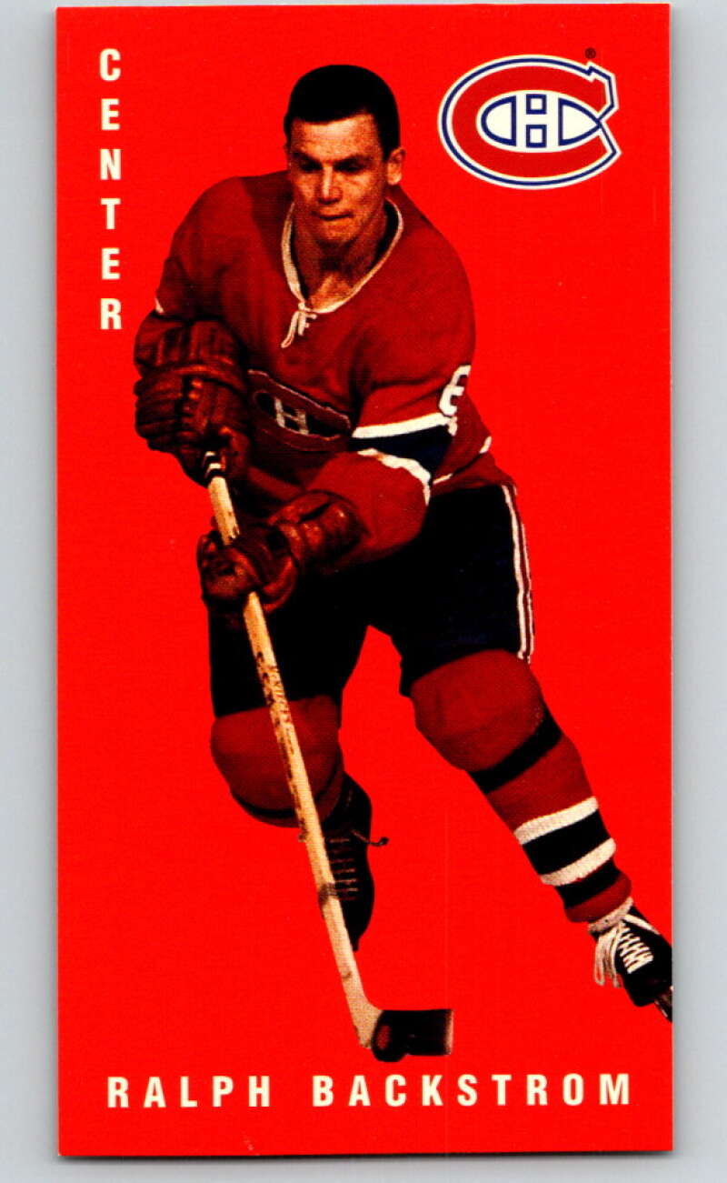 1994-95 Parkhurst Tall Boys #73 Ralph Backstrom Canadiens V81007 Image 1