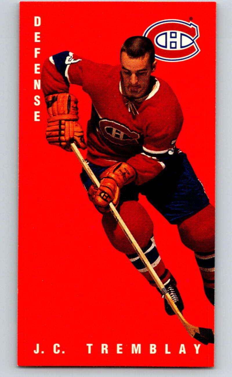 1994-95 Parkhurst Tall Boys #74 J.C. Tremblay Canadiens V81010 Image 1