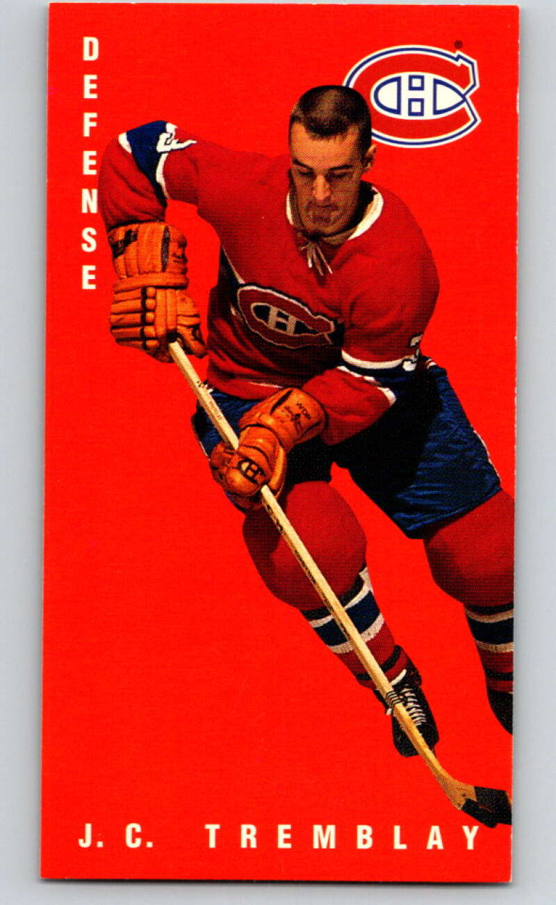 1994-95 Parkhurst Tall Boys #74 J.C. Tremblay Canadiens V81012 Image 1