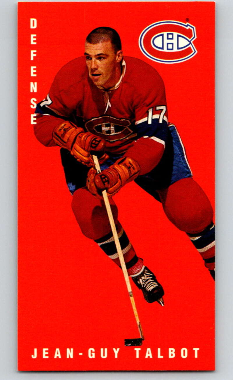 1994-95 Parkhurst Tall Boys #76 Jean-Guy Talbot Canadiens V81014 Image 1