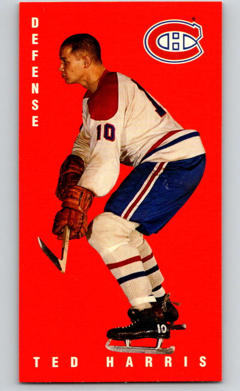 1994-95 Parkhurst Tall Boys #78 Ted Harris Canadiens V81019 Image 1