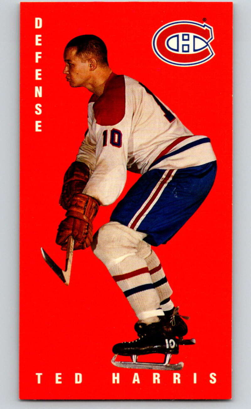 1994-95 Parkhurst Tall Boys #78 Ted Harris Canadiens V81020 Image 1