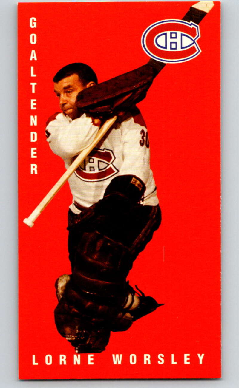 1994-95 Parkhurst Tall Boys #81 Gump Worsley Canadiens V81030 Image 1