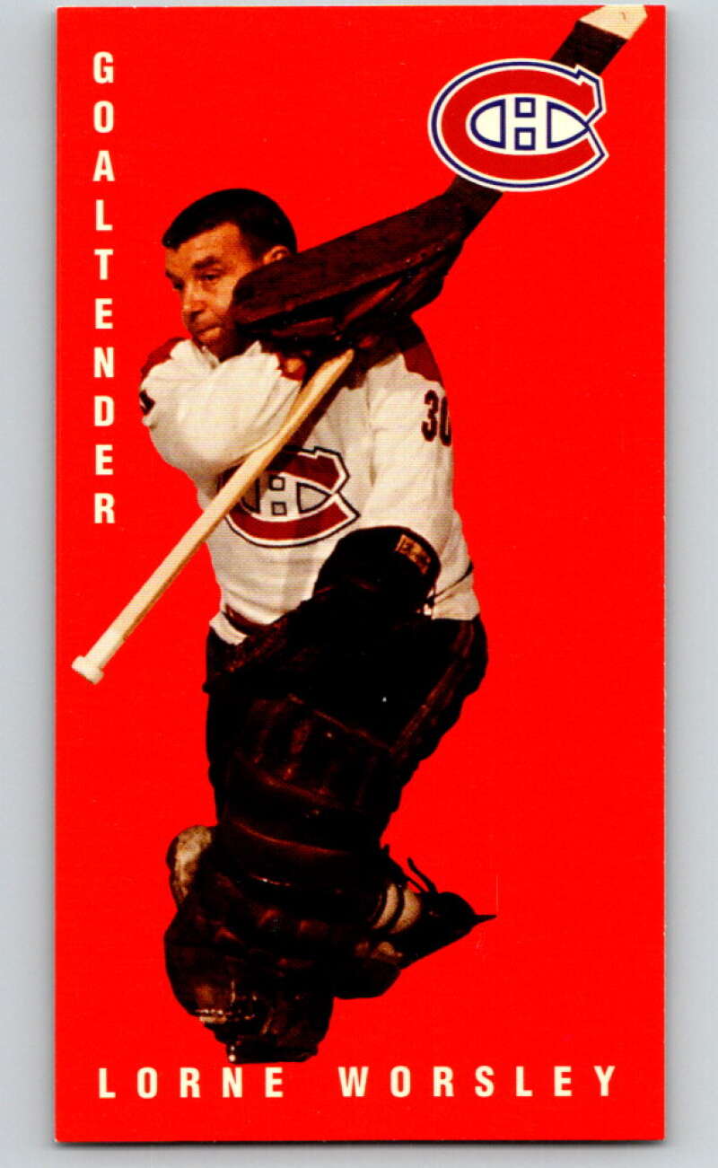 1994-95 Parkhurst Tall Boys #81 Gump Worsley Canadiens V81031 Image 1