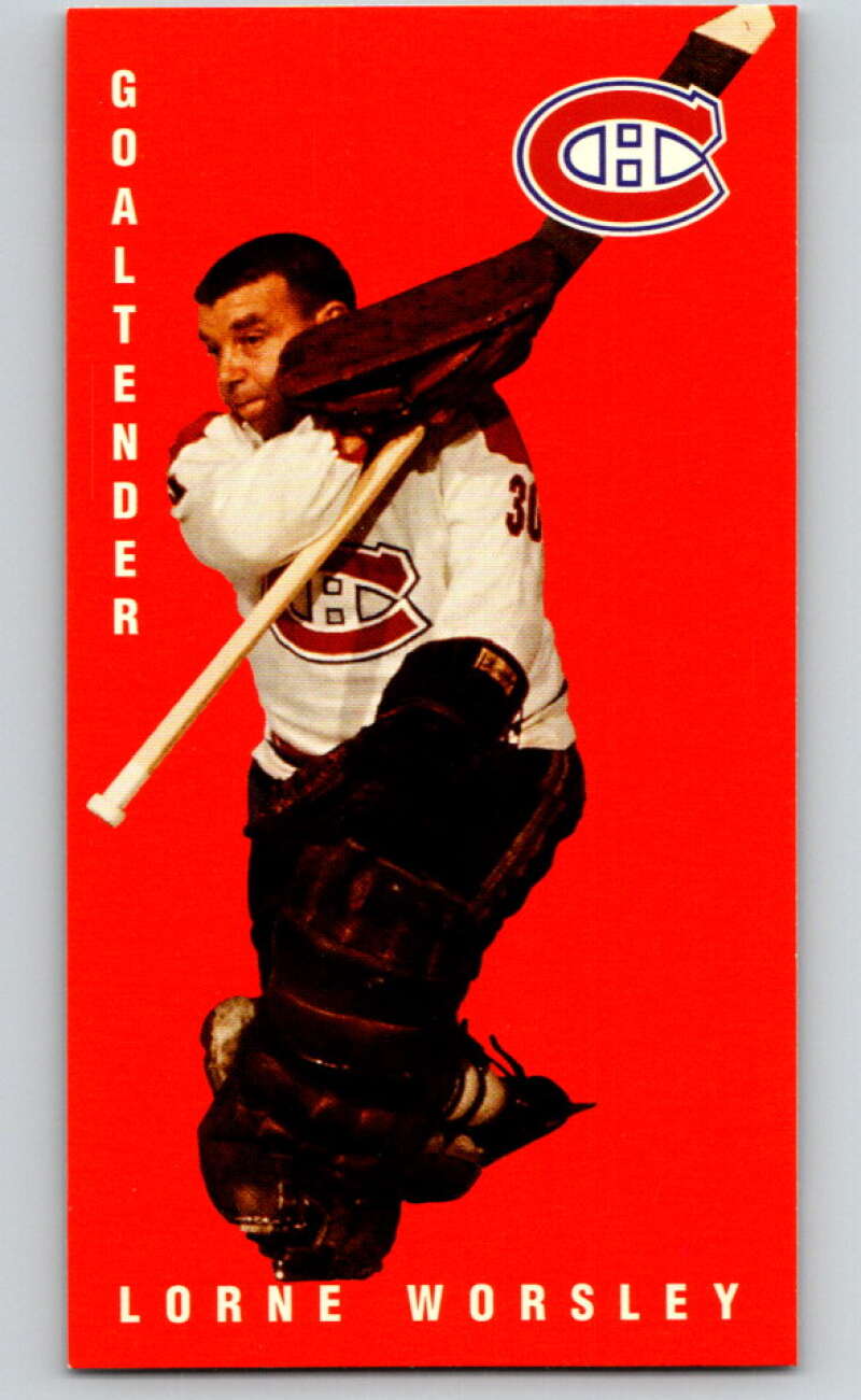 1994-95 Parkhurst Tall Boys #81 Gump Worsley Canadiens V81032 Image 1