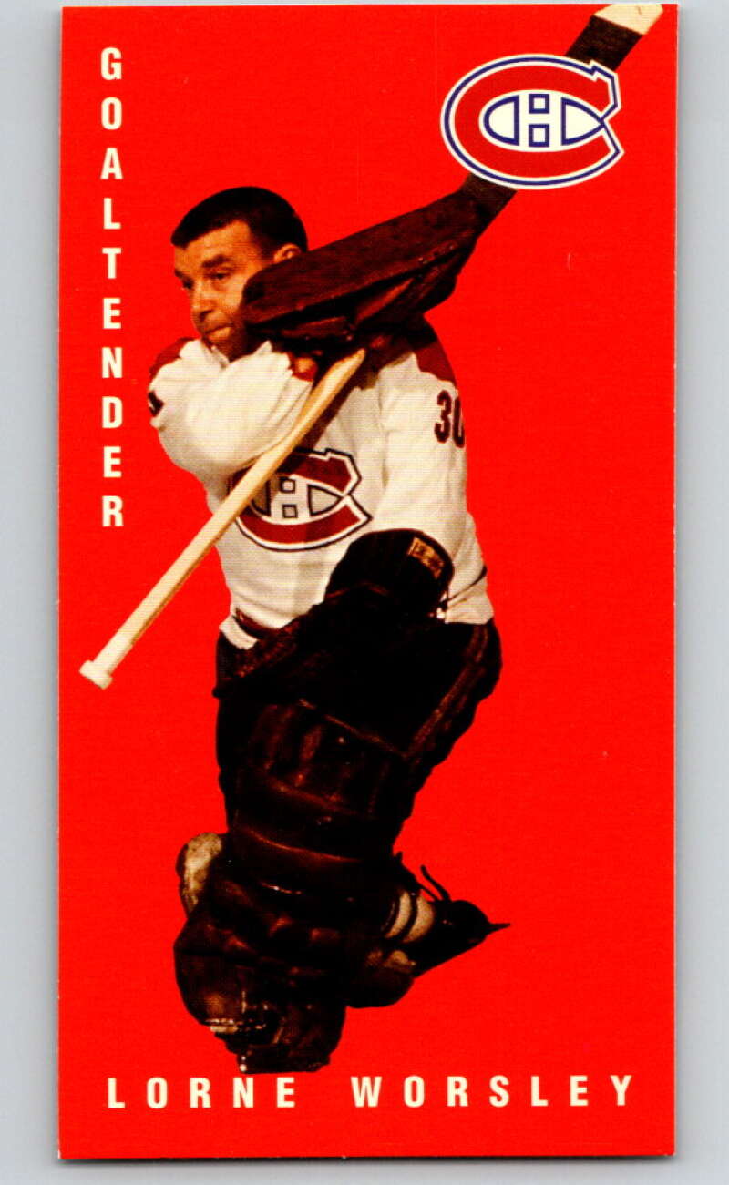 1994-95 Parkhurst Tall Boys #81 Gump Worsley Canadiens V81033 Image 1