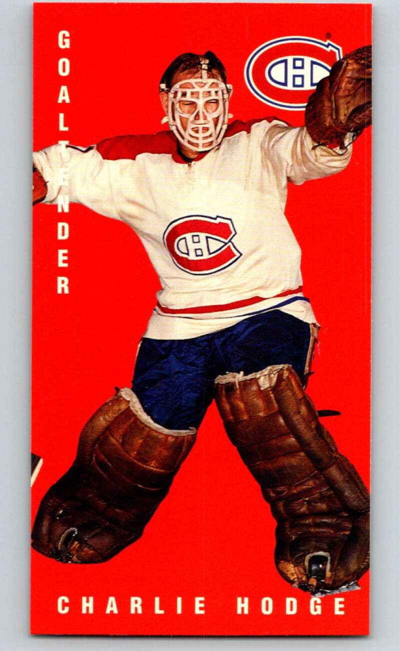 1994-95 Parkhurst Tall Boys #82 Charlie Hodge Canadiens V81037 Image 1