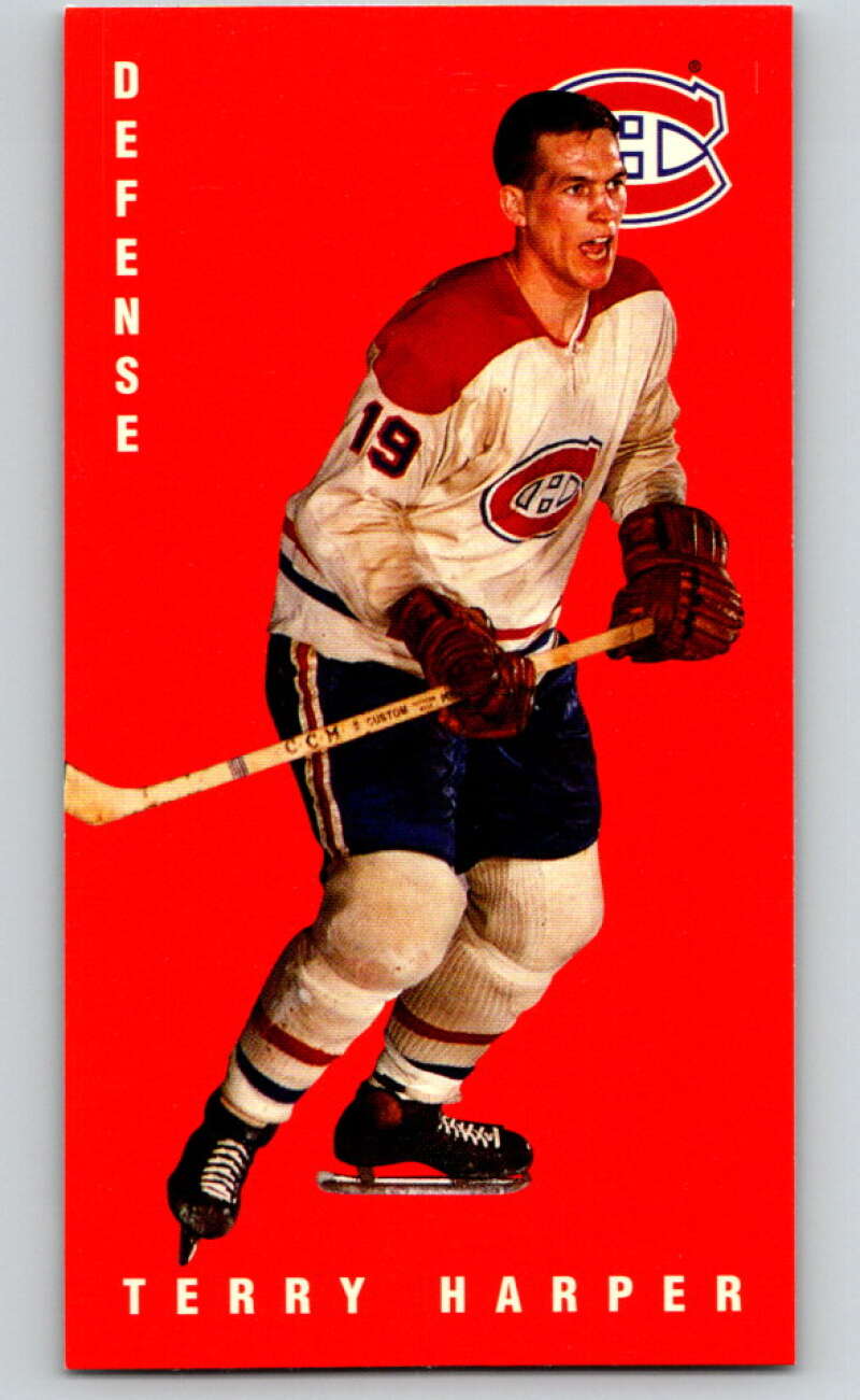 1994-95 Parkhurst Tall Boys #83 Terry Harper Canadiens V81041 Image 1