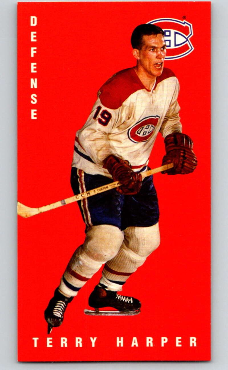 1994-95 Parkhurst Tall Boys #83 Terry Harper Canadiens V81042 Image 1