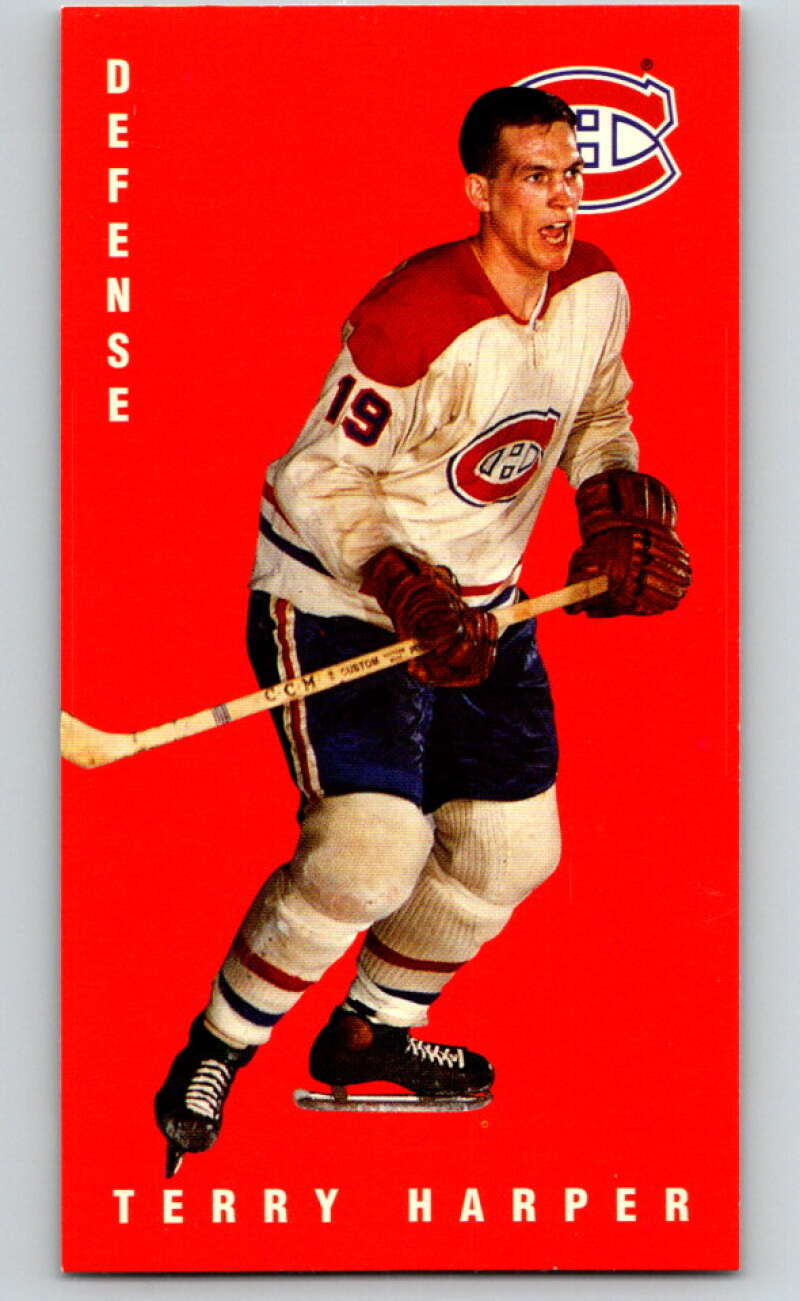 1994-95 Parkhurst Tall Boys #83 Terry Harper Canadiens V81043 Image 1