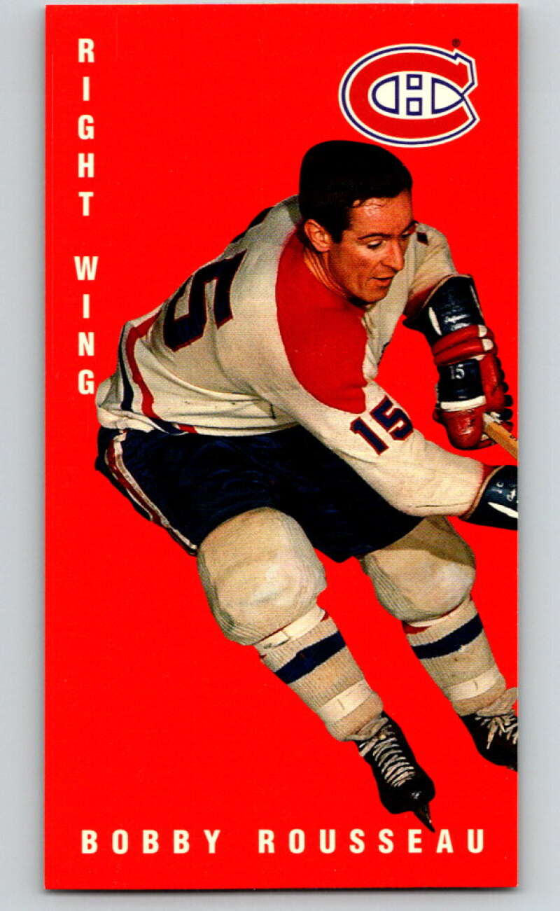 1994-95 Parkhurst Tall Boys #84 Bobby Rousseau Canadiens V81045 Image 1