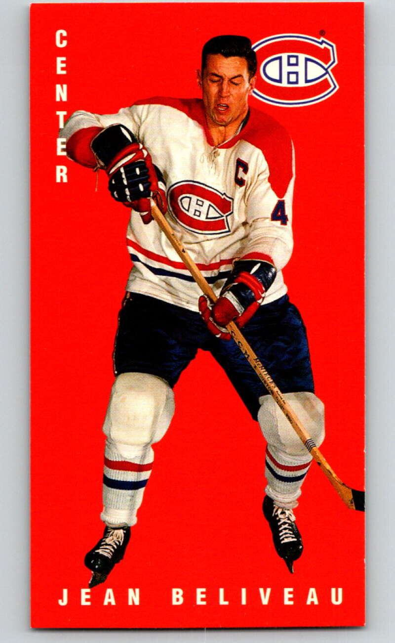 1994-95 Parkhurst Tall Boys #85 Jean Beliveau Canadiens V81047 Image 1