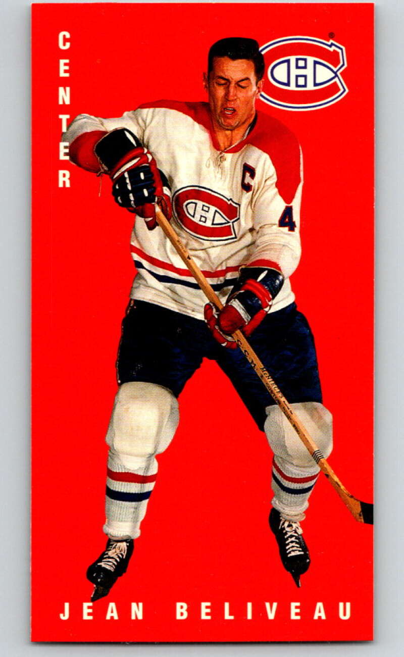 1994-95 Parkhurst Tall Boys #85 Jean Beliveau Canadiens V81048 Image 1