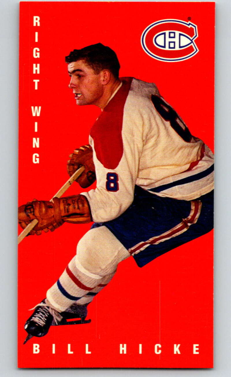 1994-95 Parkhurst Tall Boys #86 Bill Hicke Canadiens V81050 Image 1
