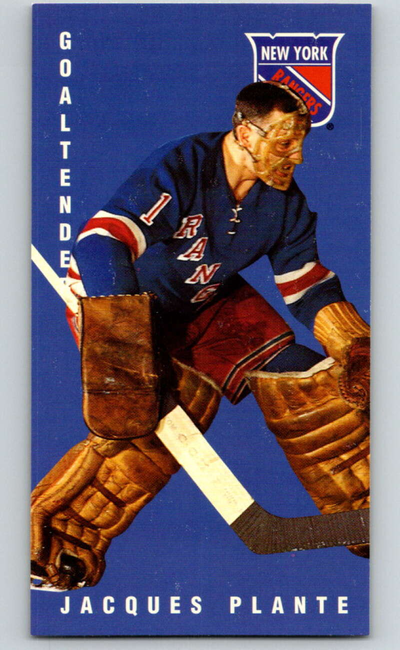 1994-95 Parkhurst Tall Boys #100 Jacques Plante Rangers V81087 Image 1