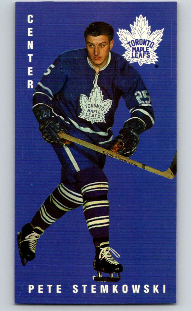1994-95 Parkhurst Tall Boys #113 Pete Stemkowski Maple Leafs V81115 Image 1