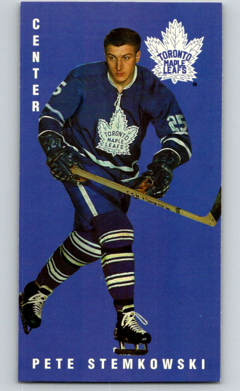 1994-95 Parkhurst Tall Boys #113 Pete Stemkowski Maple Leafs V81117 Image 1